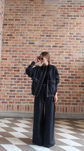 CHAQUETA BOMBER HILO
