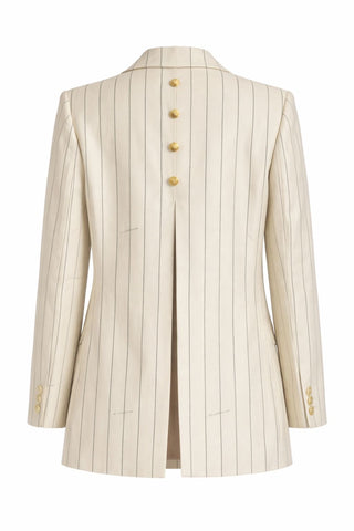 BLAZER CREMA RAYAS