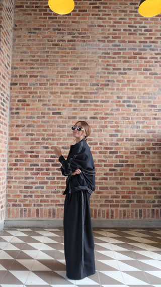 CHAQUETA BOMBER HILO