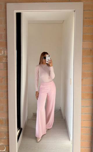 PANTALÓN CREPÉ ROSA