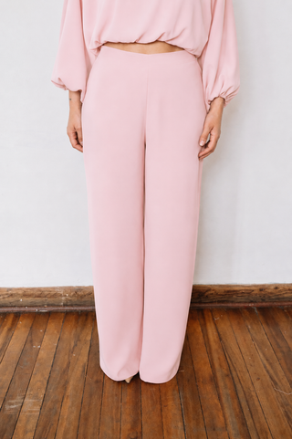 PANTALÓN CREPÉ ROSA
