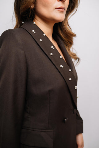 BLAZER PERLA MOCHA