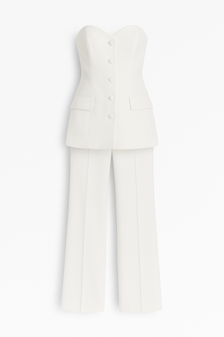 SET TOP CORAZON & PANTALÓN IVORY