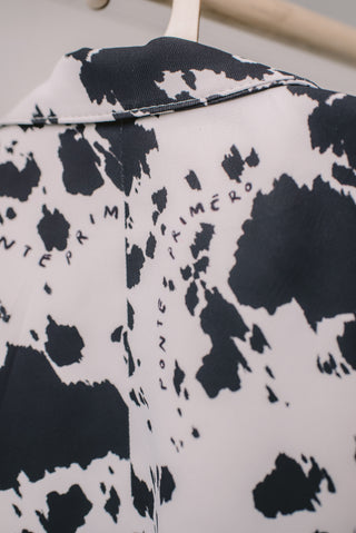 ABRIGO COW PRINT BABY