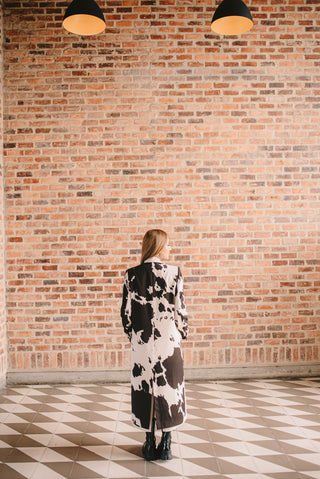 ABRIGO COW PRINT