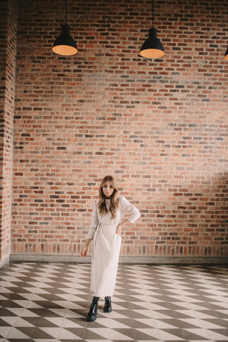 VESTIDO IVORY LAZO