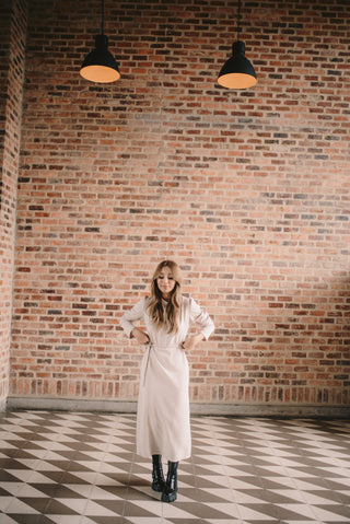 VESTIDO IVORY LAZO