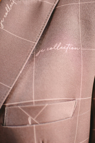 BLAZER TRAJE CUADROS