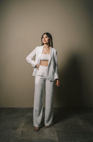 SUIT BLAZER & PANTALÓN LINO